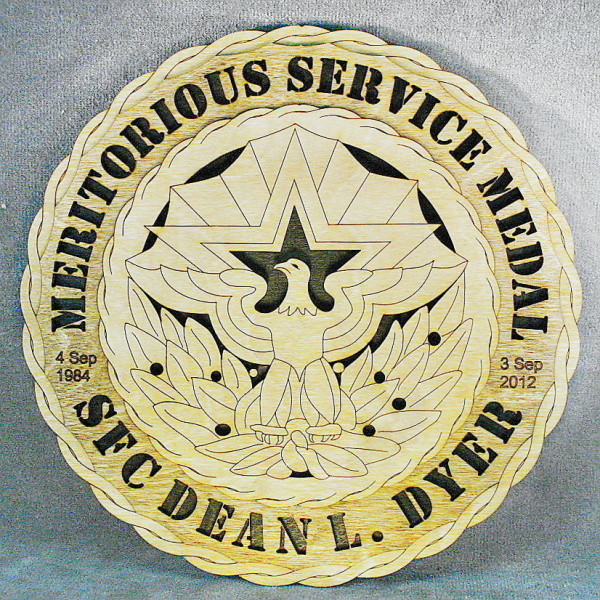 Meritorious Service Wall Tribute